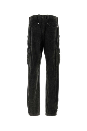 Charcoal stretch corduroy cargo pant Black DOLCE & GABBANA (GP0B9TG8LI1) Charcoal stretch corduroy cargo pant Black DOLCE & GABBANA (GP0B9TG8LI1)