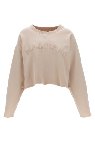 Світшот з вишитим логотипом Рожевий MAISON MARGIELA (S51GU0134S25570218) Світшот з вишитим логотипом Рожевий MAISON MARGIELA (S51GU0134S25570218)