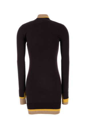 Plum wool blend dress FENDI (FZDC36ASJG) Plum wool blend dress FENDI (FZDC36ASJG)