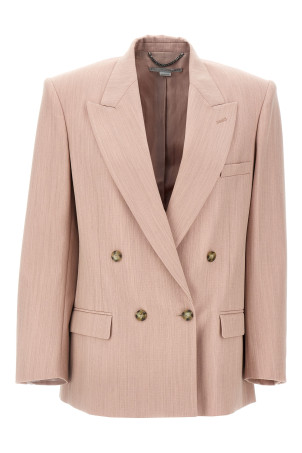 Двобортний вовняний блейзер Рожевий STELLA MCCARTNEY (6501223EJ7805762) Двобортний вовняний блейзер Рожевий STELLA MCCARTNEY (6501223EJ7805762)