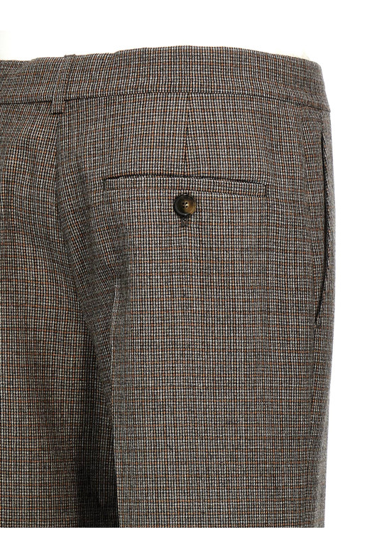 Houndstooth foot pants Gray Houndstooth foot pants Gray