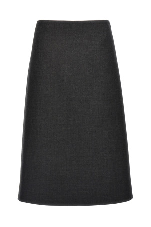 Спідниця JIL SANDER '70' сірого кольору (J01MA0148J40203012) Спідниця JIL SANDER '70' сірого кольору (J01MA0148J40203012)