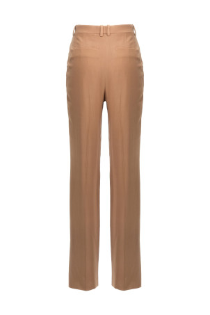 Crepe silk pants Beige Crepe silk pants Beige