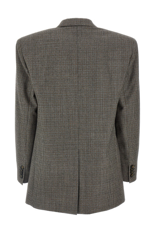 Однобортний блейзер з мікро-гусячою лапкою Сірий STELLA MCCARTNEY (6501233EJ7902425) Однобортний блейзер з мікро-гусячою лапкою Сірий STELLA MCCARTNEY (6501233EJ7902425)