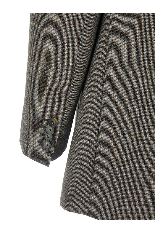 Однобортний блейзер з мікро-гусячою лапкою Сірий STELLA MCCARTNEY (6501233EJ7902425) Однобортний блейзер з мікро-гусячою лапкою Сірий STELLA MCCARTNEY (6501233EJ7902425)