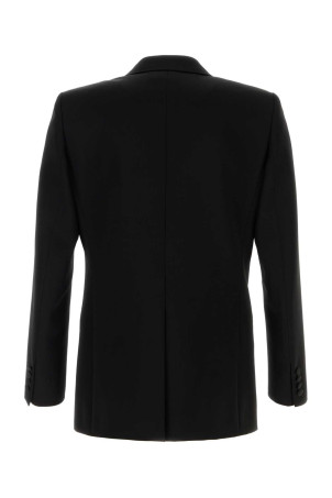 Чорний вовняний блейзер SAINT LAURENT (790886Y7E63) Чорний вовняний блейзер SAINT LAURENT (790886Y7E63)