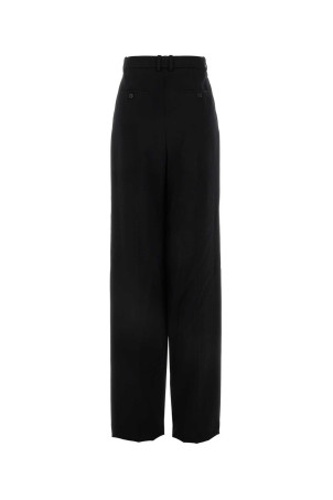 Black wool wide-leg pant Black SAINT LAURENT (796875Y7E63) Black wool wide-leg pant Black SAINT LAURENT (796875Y7E63)