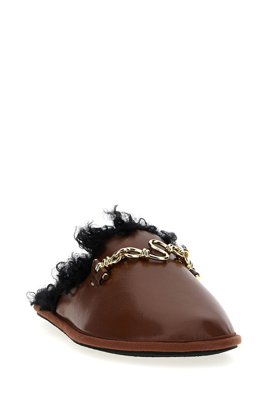 'Backless Ryder' sabots Brown 'Backless Ryder' sabots Brown