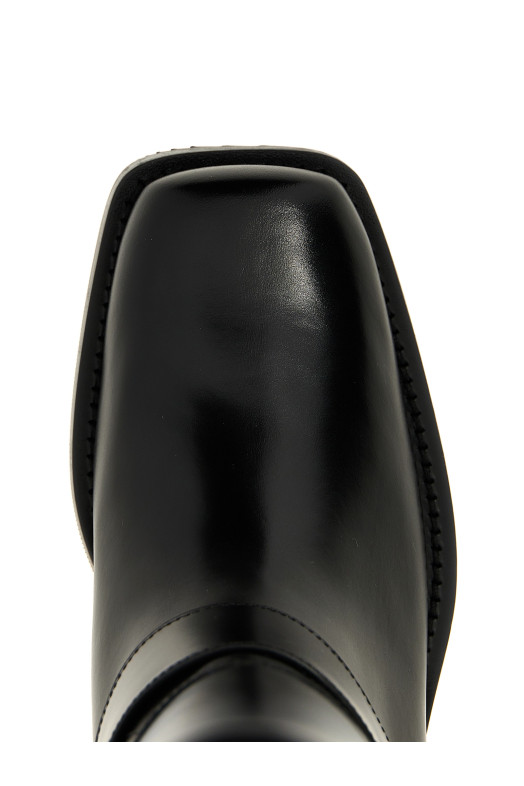 Ботинки Valentino Garavani 'Rockstud' черные Ботинки Valentino Garavani 'Rockstud' черные