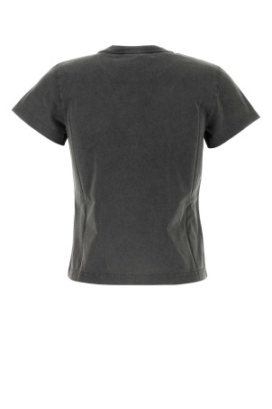 Темно-сіра бавовняна футболка T BY ALEXANDER WANG (4CC4241514) Темно-сіра бавовняна футболка T BY ALEXANDER WANG (4CC4241514)