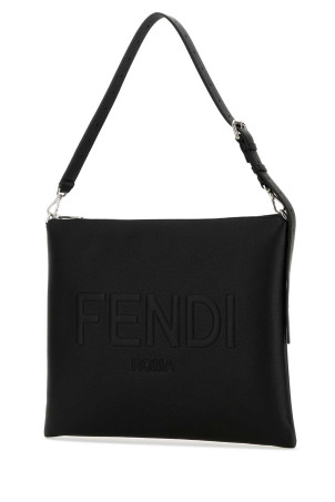 Черная кожаная сумка через плечо Fendi After Roma Черный (7VA604AMAC) Черная кожаная сумка через плечо Fendi After Roma Черный (7VA604AMAC)