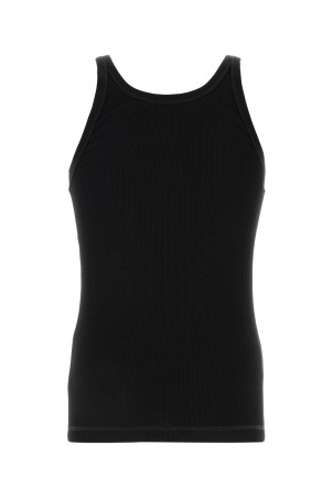 Black cotton tank top Black DOLCE & GABBANA (G8PA8ZG7N4G) Black cotton tank top Black DOLCE & GABBANA (G8PA8ZG7N4G)