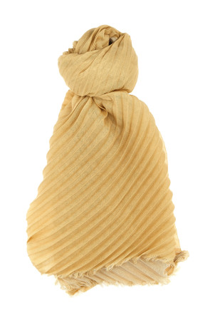 'Double Pleats' stole Silver 'Double Pleats' stole Silver