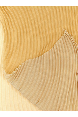 'Double Pleats' stole Silver 'Double Pleats' stole Silver