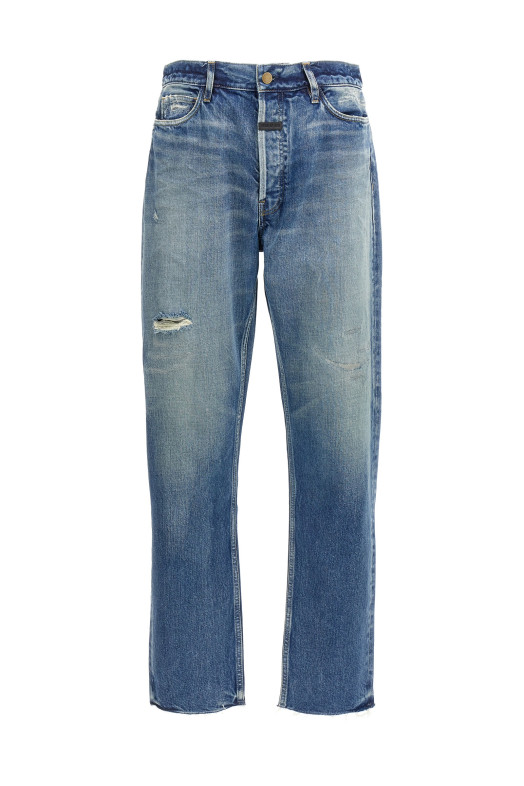 Джинси FEAR OF GOD 'Straight 5 кишень' сині FG24FW402001DNMMEDIUMINDIGO