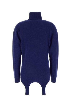 Electric blue cashmere sweater SAINT LAURENT (806969YALL2) Electric blue cashmere sweater SAINT LAURENT (806969YALL2)