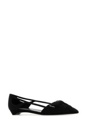 Черные атласные балетки Black PRADA (1F734NF015049) Черные атласные балетки Black PRADA (1F734NF015049)