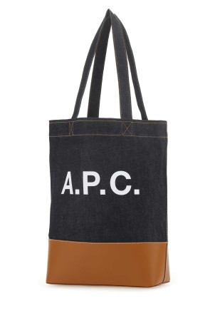 Темно-синяя джинсовая сумка Denim A.P.C. (CODDPM61444) Темно-синяя джинсовая сумка Denim A.P.C. (CODDPM61444)