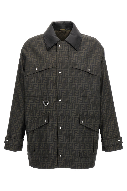 Куртка «FF» коричнева (FW1329ASCKF1440) Куртка «FF» коричнева (FW1329ASCKF1440)