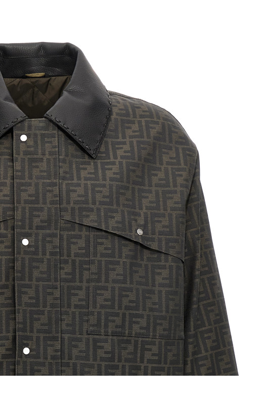 Куртка «FF» коричнева (FW1329ASCKF1440) Куртка «FF» коричнева (FW1329ASCKF1440)