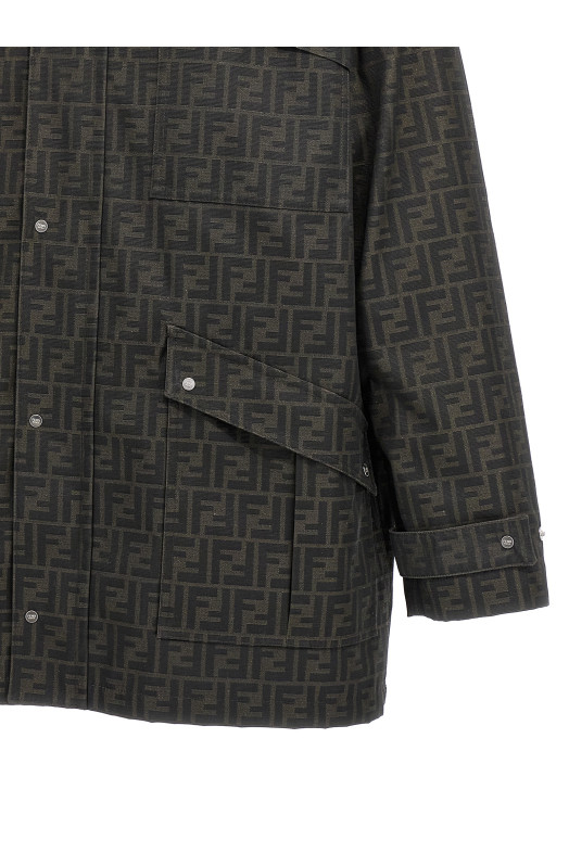 Куртка «FF» коричнева (FW1329ASCKF1440) Куртка «FF» коричнева (FW1329ASCKF1440)