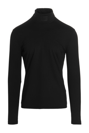Logo lycra sweater Black