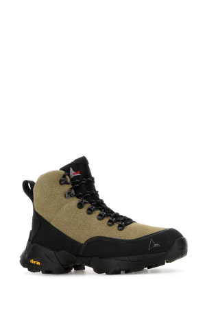 Two-tone leather and rubber Andreas ankle boots ROA (NBUW176LE37)