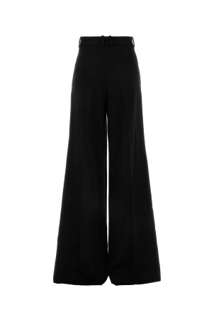 Black wool wide-leg pant Black SAINT LAURENT (811435Y7E63) Black wool wide-leg pant Black SAINT LAURENT (811435Y7E63)