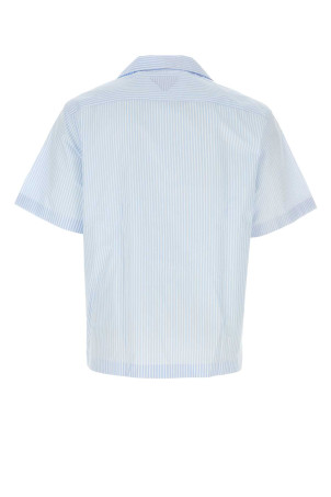 Рубашка из печатного поплина PRADA (UCS406S21214JS) Рубашка из печатного поплина PRADA (UCS406S21214JS)