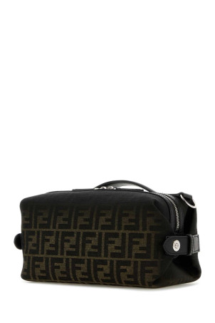 Вышитая ткань, небольшая сумка Fendi Siesta FF Eclissi (7VA639APD8) Вышитая ткань, небольшая сумка Fendi Siesta FF Eclissi (7VA639APD8)