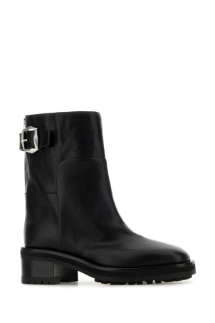 Черные кожаные ботильоны Brooklyn Черные JIMMY CHOO (BROOKLYNAB50WLZ) Черные кожаные ботильоны Brooklyn Черные JIMMY CHOO (BROOKLYNAB50WLZ)