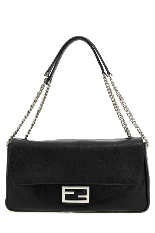 Большая сумка через плечо «Baguette Chain Large» Черная (8BR828AS7AF1QD0) Большая сумка через плечо «Baguette Chain Large» Черная (8BR828AS7AF1QD0)
