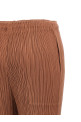 Штани «Hatching Pleats» коричневі (IM48FF12148)