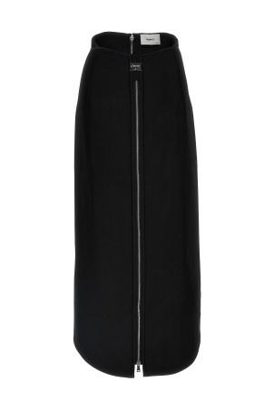 'Long Zip' skirt Black 'Long Zip' skirt Black