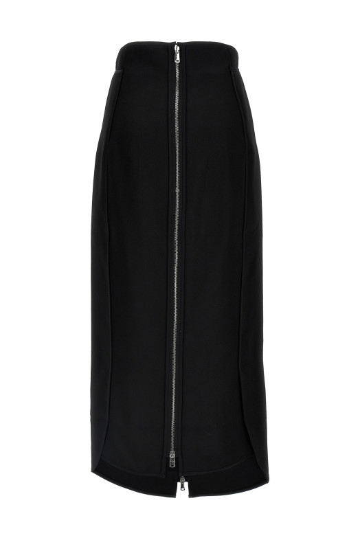 'Long Zip' skirt Black 'Long Zip' skirt Black