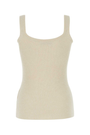 Sand silk tank top VALENTINO GARAVANI (4B0KM04X8J1) Sand silk tank top VALENTINO GARAVANI (4B0KM04X8J1)