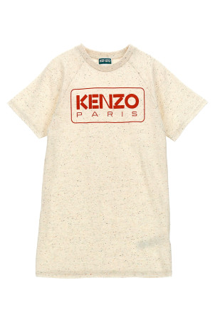Сукня з принтом логотипу Біла KENZO JUNIOR (K60219WICKER) Сукня з принтом логотипу Біла KENZO JUNIOR (K60219WICKER)