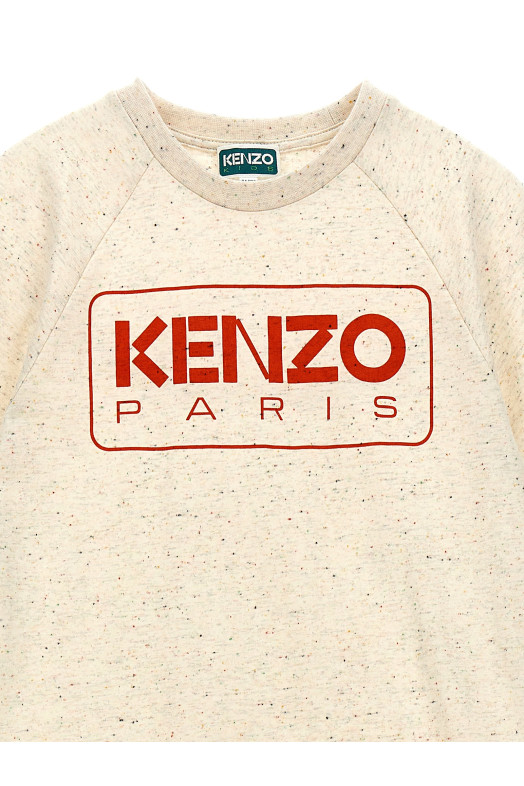 Сукня з принтом логотипу Біла KENZO JUNIOR (K60219WICKER) Сукня з принтом логотипу Біла KENZO JUNIOR (K60219WICKER)