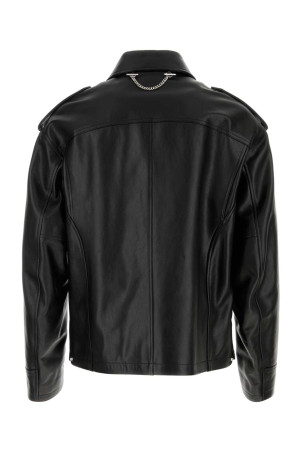 Чорна шкіряна куртка Black ALEXANDER MCQUEEN (808245Q5AOJ) Чорна шкіряна куртка Black ALEXANDER MCQUEEN (808245Q5AOJ)