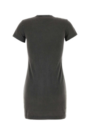 Charcoal cotton t-shirt mini dress T BY ALEXANDER WANG (4CC4246283) Charcoal cotton t-shirt mini dress T BY ALEXANDER WANG (4CC4246283)