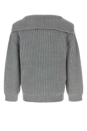 Grey cashmere sweater VALENTINO GARAVANI (5V0KC31NAHV) Grey cashmere sweater VALENTINO GARAVANI (5V0KC31NAHV)