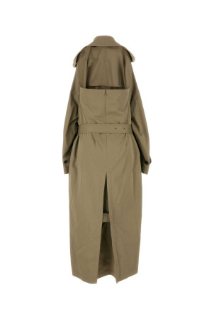 Капучино бавовняна сукня-пальто BALENCIAGA (809054TBP01) Капучино бавовняна сукня-пальто BALENCIAGA (809054TBP01)