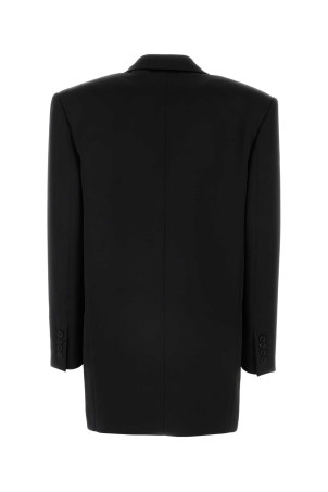 Black satin blazer Black SAINT LAURENT (798010Y013G) Black satin blazer Black SAINT LAURENT (798010Y013G)