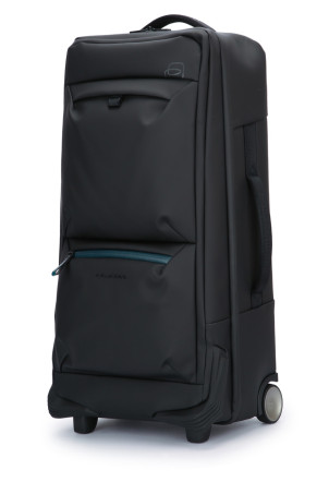 ТРОЛЛЕЙ-СУМКА С 2 КОЛЕСАМИ ИЗ ПЕРЕРАБОТАННОГО ТКАНИ Black PIQUADRO (BV6376C2OW) ТРОЛЛЕЙ-СУМКА С 2 КОЛЕСАМИ ИЗ ПЕРЕРАБОТАННОГО ТКАНИ Black PIQUADRO (BV6376C2OW)