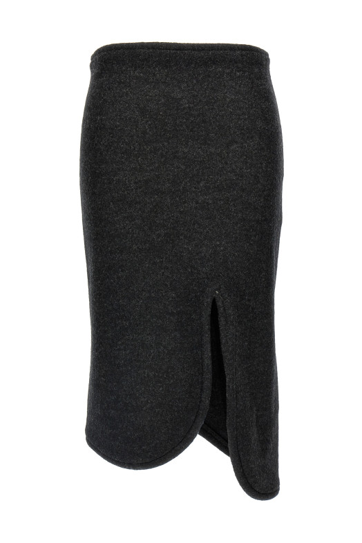 Спідниця з «мVICTORIA BECKHAM 'якими трубками» Сіра (1424WSK005815ACHARCOAL) Спідниця з «мVICTORIA BECKHAM 'якими трубками» Сіра (1424WSK005815ACHARCOAL)