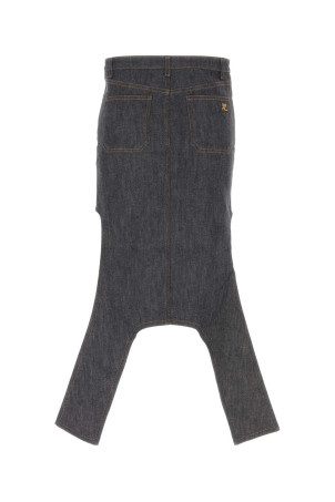 Джинсовая юбка COURREGES (424DJU206DE0035) Джинсовая юбка COURREGES (424DJU206DE0035)