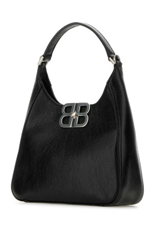 Black leather BB Soft handbag Black BALENCIAGA (8019282ABFJ) Black leather BB Soft handbag Black BALENCIAGA (8019282ABFJ)