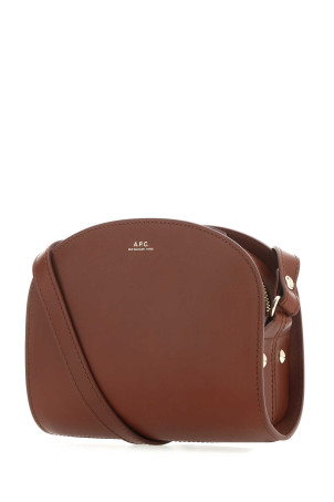 Карамельна шкіряна міні-сумка через плече Demi Lune, різнокольорова A.P.C. (PXAWVF61392) Карамельна шкіряна міні-сумка через плече Demi Lune, різнокольорова A.P.C. (PXAWVF61392)