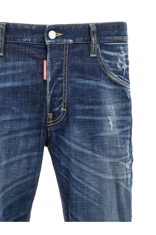 Джинсы DSQUARED2 'Skater' Синий (S74LB1574S30342470) Джинсы DSQUARED2 'Skater' Синий (S74LB1574S30342470)