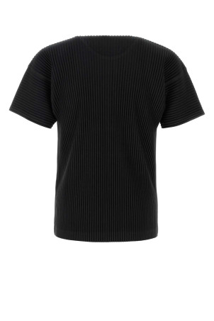 Black polyester t-shirt HOMME PLISSE' ISSEY MIYAKE (HP49JK420) Black polyester t-shirt HOMME PLISSE' ISSEY MIYAKE (HP49JK420)